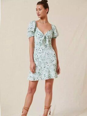 Forever that Girl Sweetheart Mini Dress Floral Spring SummerXS